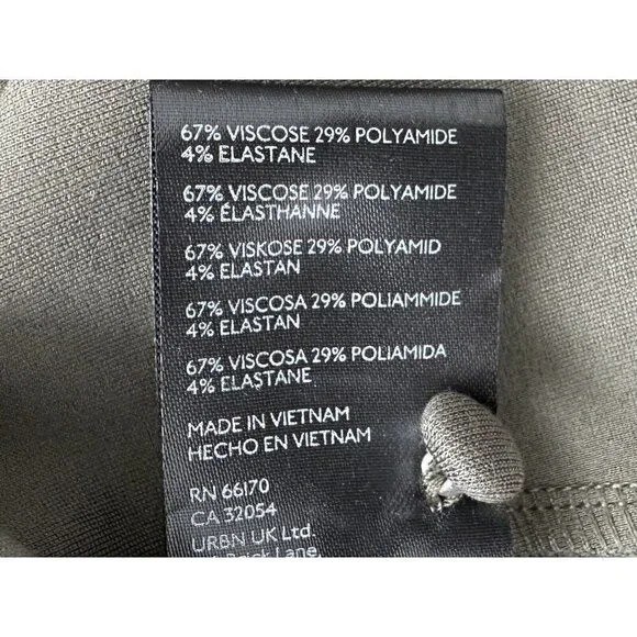 NWT Anthropologie Cecily Fit & Flare Sweetheart Dress XL Moss Green - Picture 7 of 7